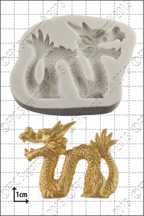 'Chinese Dragon (left)' Silicone Mould